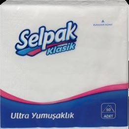 Selapak Peçete klasik 50 li