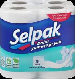 Selpak Tuvalet kağıdı 8 rulo